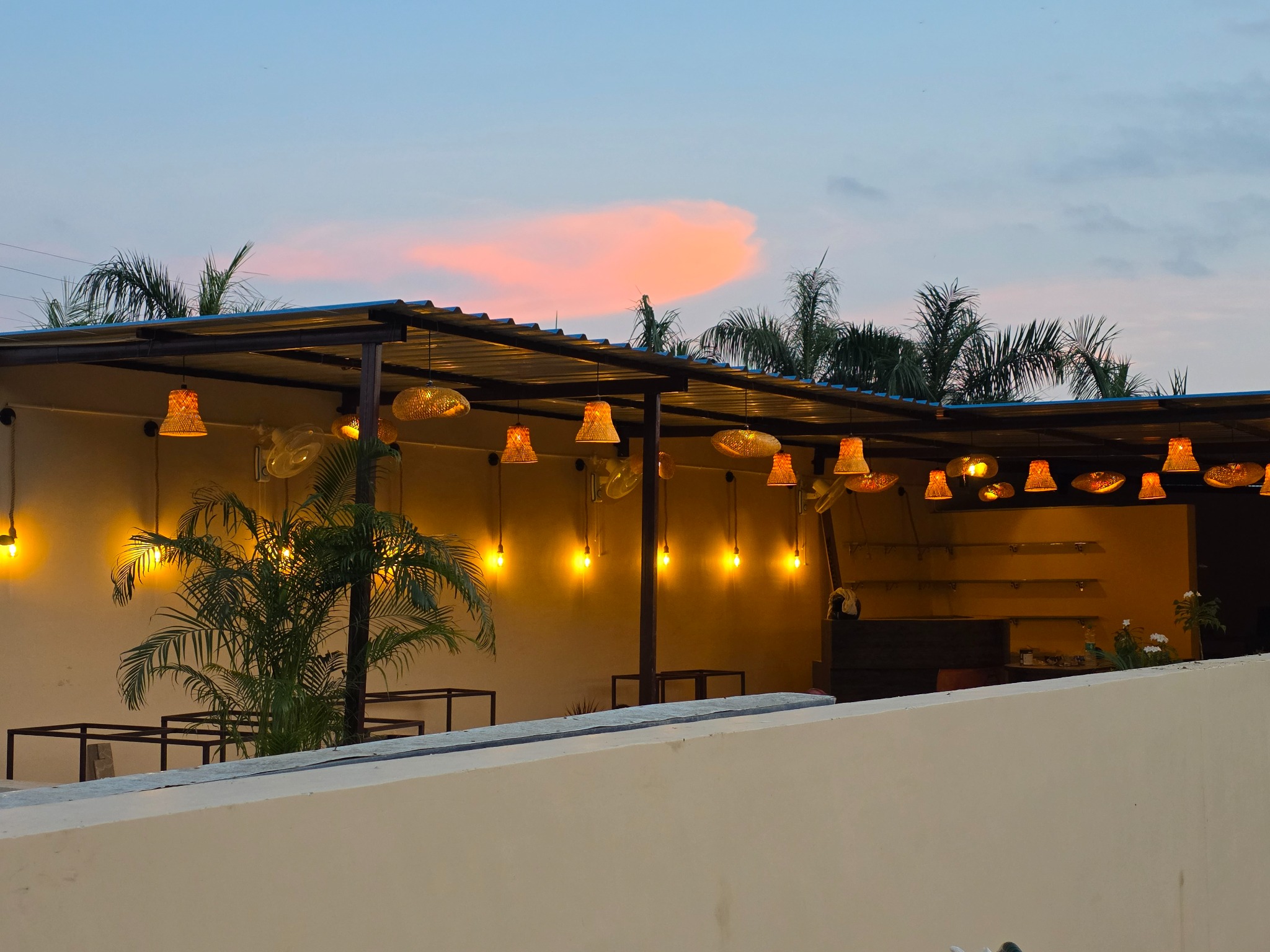 Mehfil café at dusk